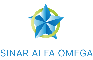 Logo Sinar Alfa Omega Blue