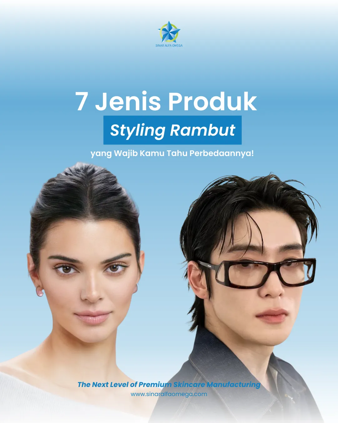 7 Jenis Produk Styling Rambut yang Wajib Kamu Tahu Perbedaannya | Jasa Maklon Hair Cream, Hair Lotion, Hair Gel, Hair Powder, Pomade, Taming Wand, dan Wax Stick Terbaik dan Terpercaya di Jakarta dan Tangerang | Sinar Alfa Omega
