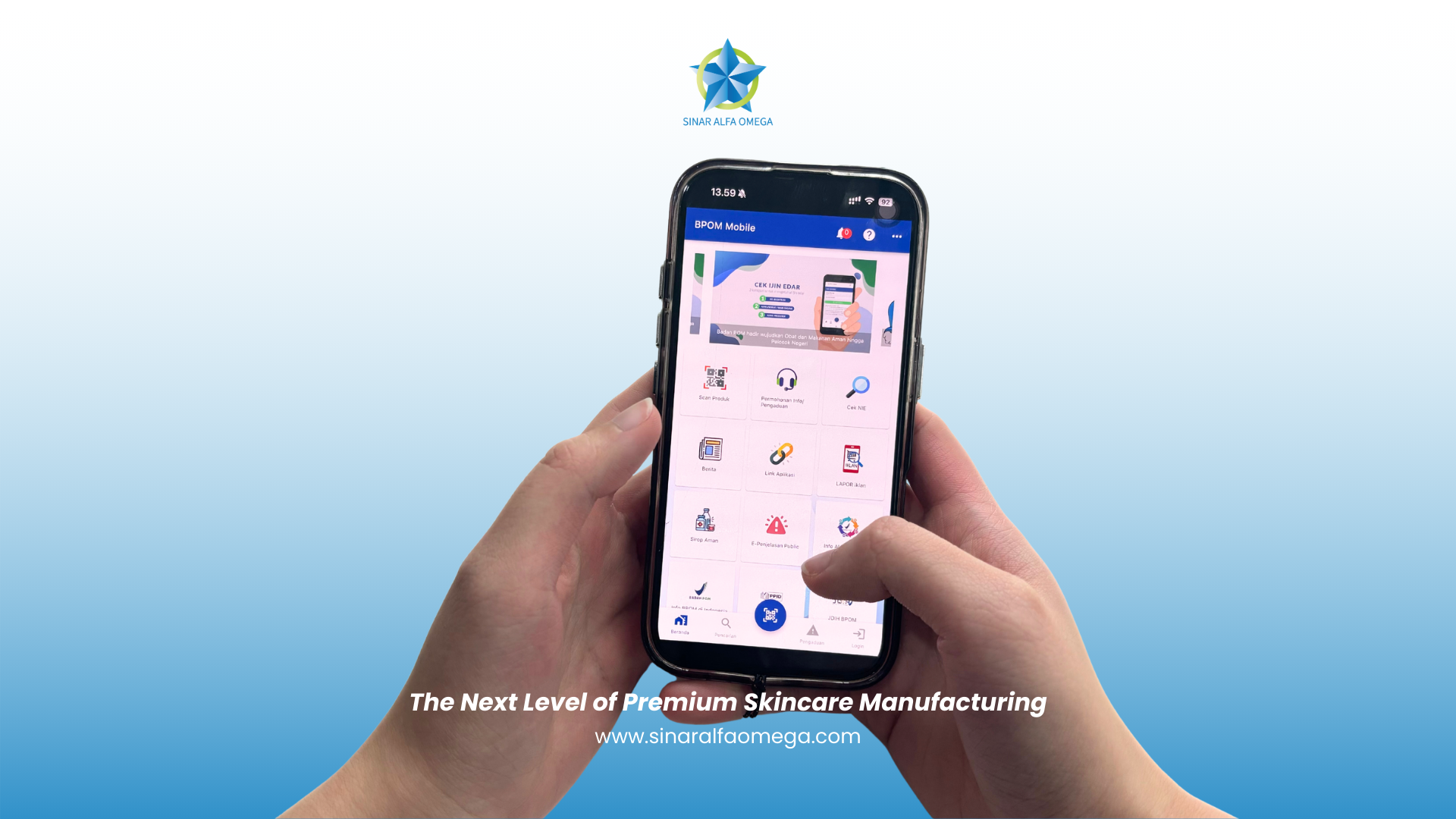 Jangan Tertipu! Ini Cara Cek BPOM Skincare dan Kosmetik Asli via HP | Jasa Maklon Skincare Kosmetik Parfum Terbaik dan Terpercaya di Jakarta dan Tangerang | Sinar Alfa Omega