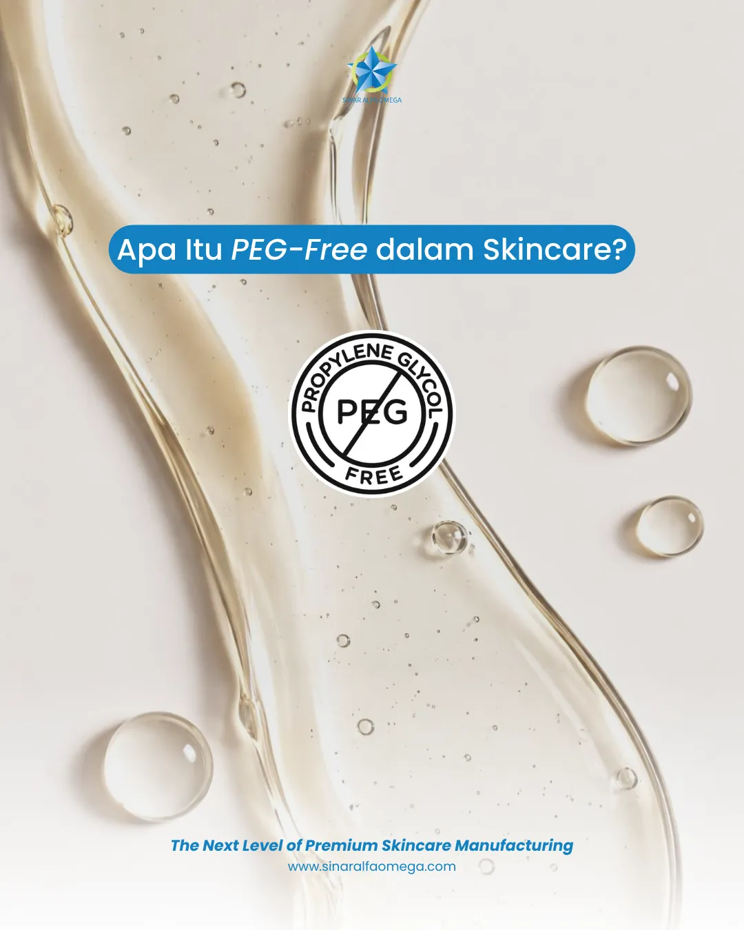 Mengenal Apa Itu PEG-Free dalam Skincare dan Manfaatnya untuk Kulit | Jasa Maklon Skincare Terbaik dan Terpercaya di Jakarta dan Tangerang | Sinar Alfa Omegaa