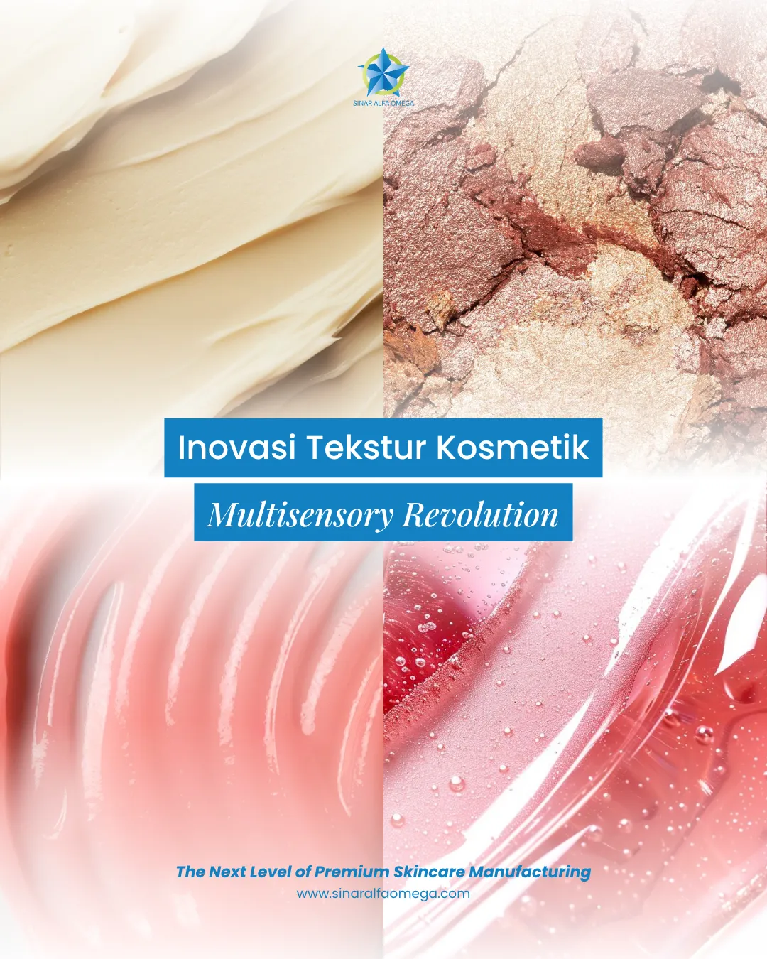 Multisensory Revolution: Tren Inovasi Tekstur Kosmetik 2026 yang Wajib Diketahui Owner Brand | Jasa Maklon Skincare dan Kosmetik Terbaik dan Terpercaya di Jakarta dan Tangerang | Sinar Alfa Omega