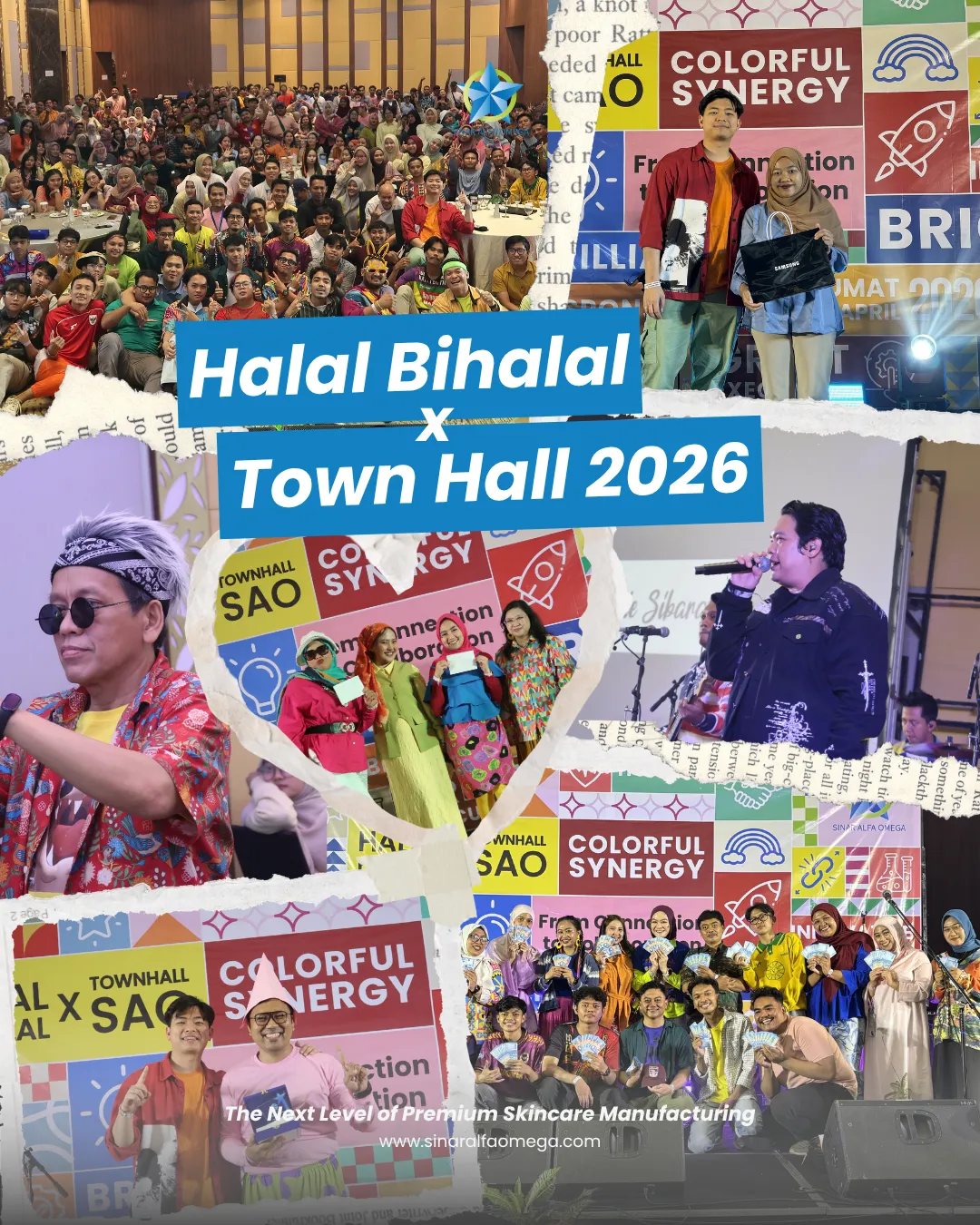 Keseruan Halal Bihalal x Town Hall Sinar Alfa Omega 2026 yang Pecah Bareng Donnie Sibarani!