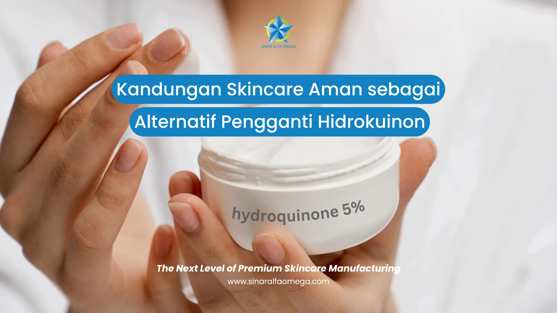 Alternatif Aman Pengganti Hidrokuinon: Rahasia Kulit Cerah Tanpa Was-was! | Jasa Maklon Skincare Terbaik dan Terpercaya di Jakarta dan Tangerang | Sinar Alfa Omega