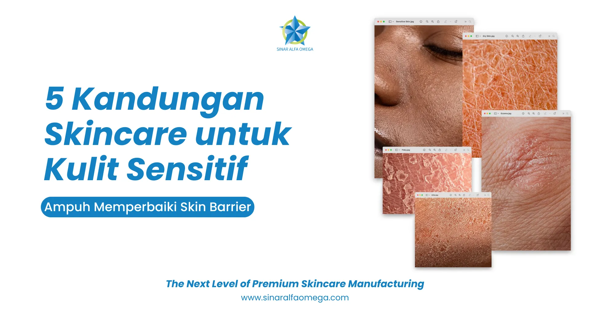 5 Kandungan Skincare untuk Kulit Sensitif yang Ampuh Memperbaiki Skin Barrier | Jasa Maklon Skincare Aman dan Terpercaya di Jakarta dan Tangerang | Sinar Alfa Omega