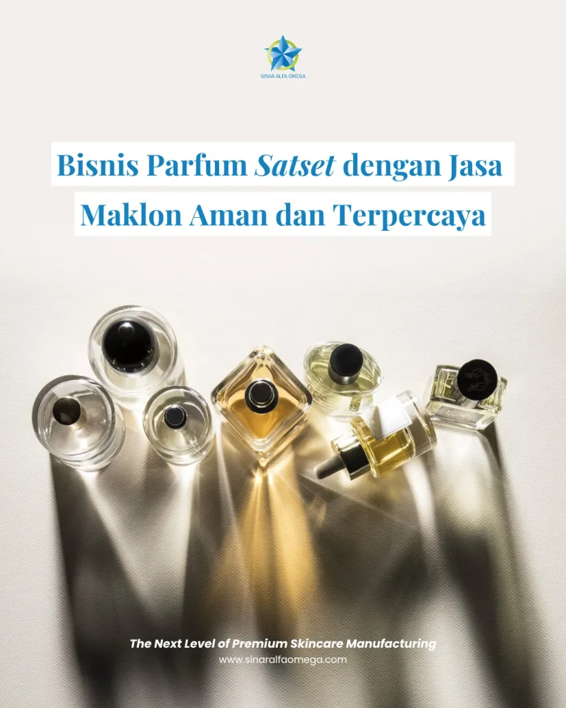 Bisnis Parfum Satset dengan Jasa Maklon Aman dan Terpercaya | Sinar Alfa Omega