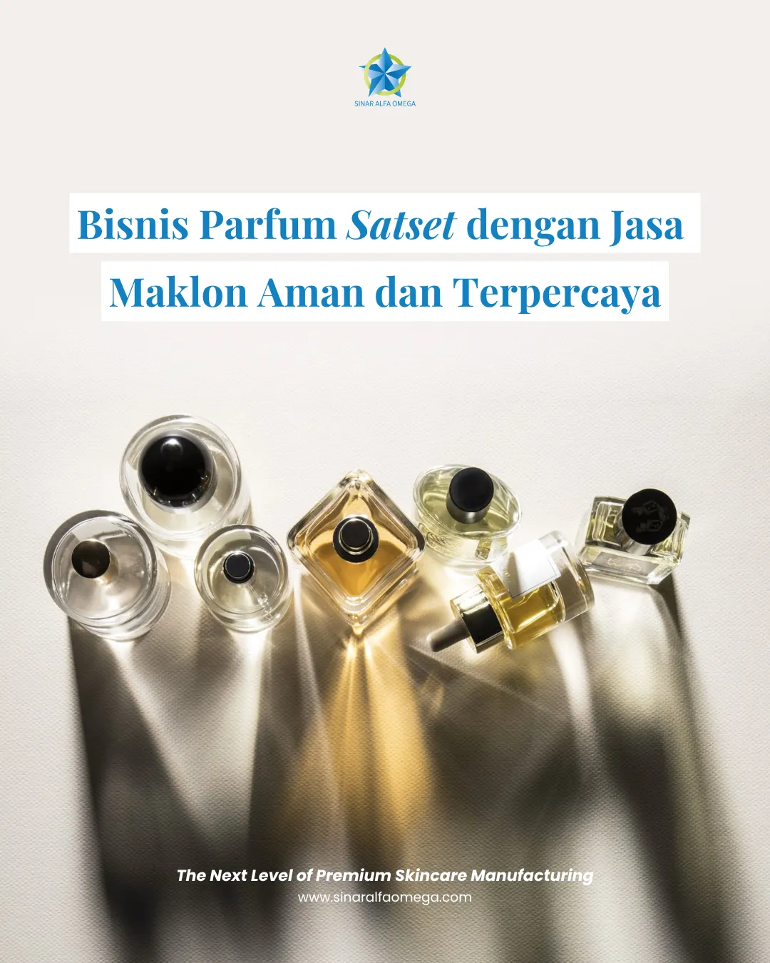 Bisnis Parfum Satset dengan Jasa Maklon Aman dan Terpercaya | Sinar Alfa Omega