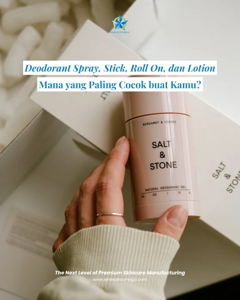 Deodorant Spray, Stick, Roll On, dan Lotion: Mana yang Paling Cocok buat Kamu?