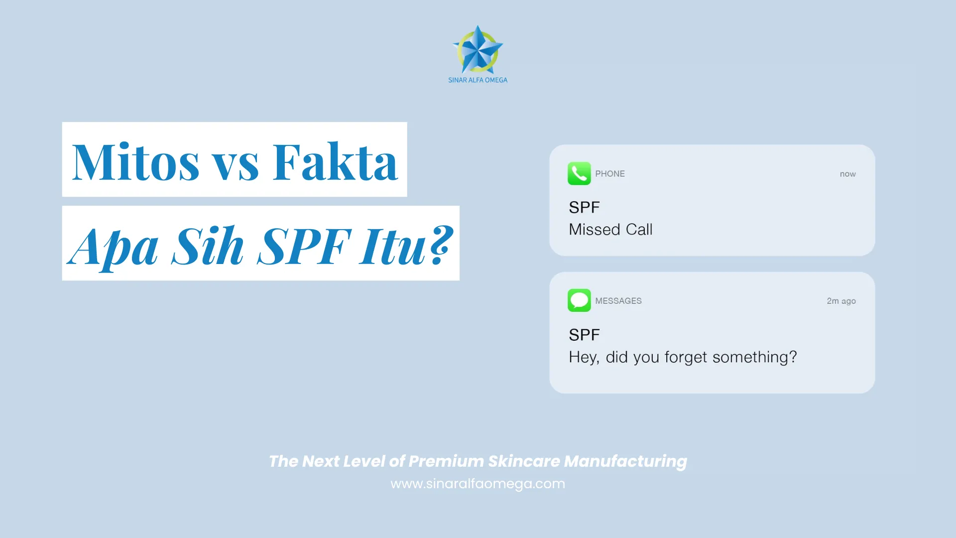 Mitos vs Fakta: Apa Sih SPF Itu?