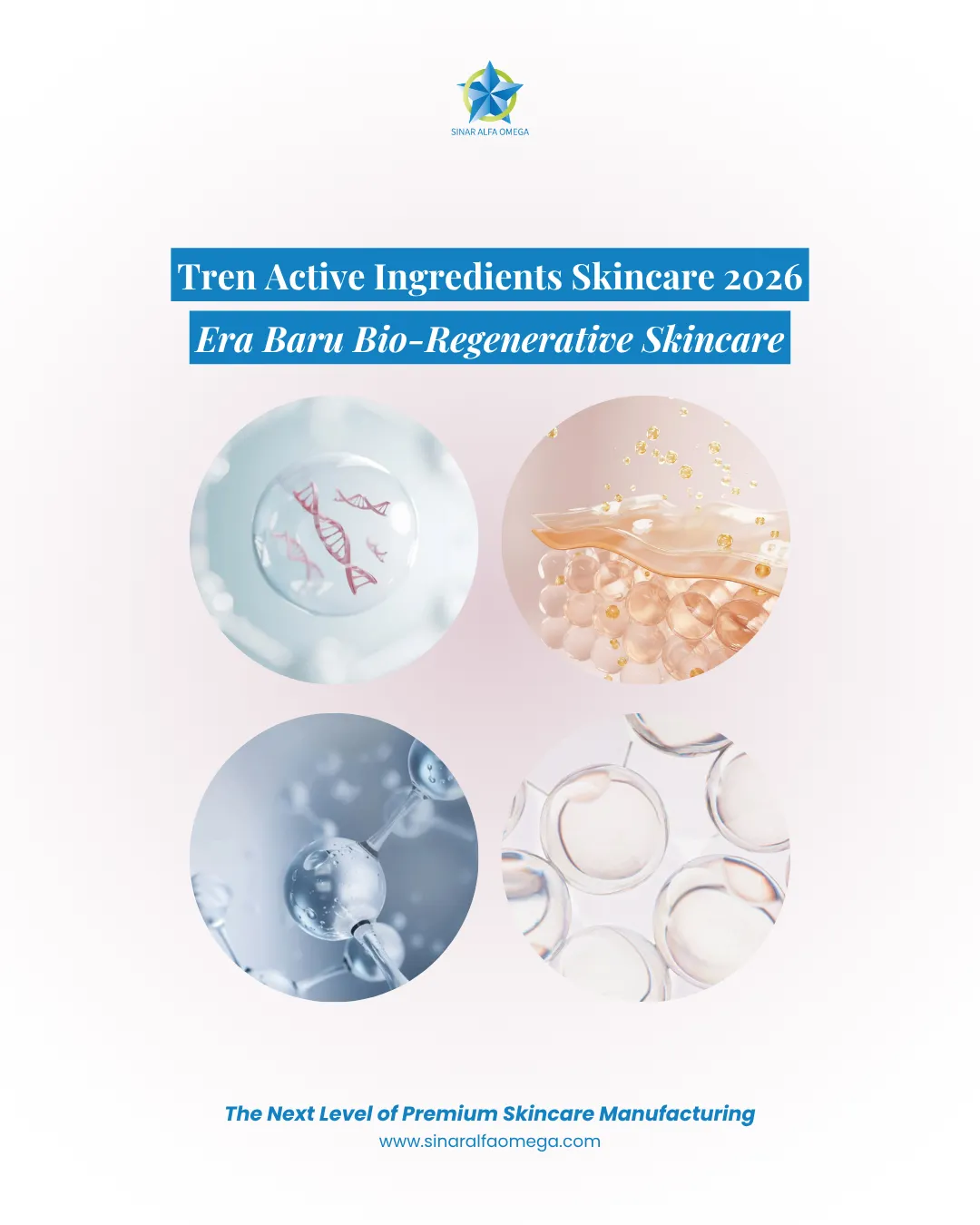 Tren Active Ingredients Skincare 2026: Dari PDRN hingga Exosomes, Era Baru Bio-Regenerative Skincare