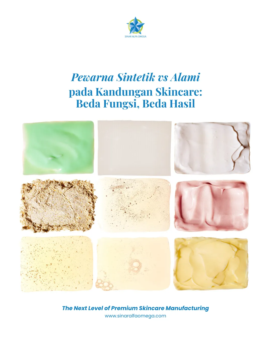 Pewarna Sintetik vs Alami pada Skincare: Beda Fungsi, Beda Hasil