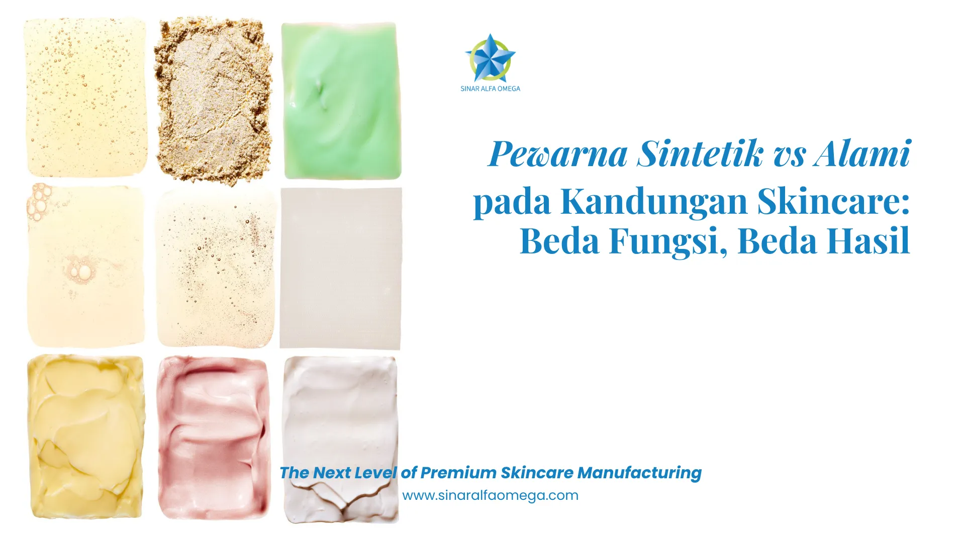 Pewarna Sintetik vs Alami pada Skincare: Beda Fungsi, Beda Hasil