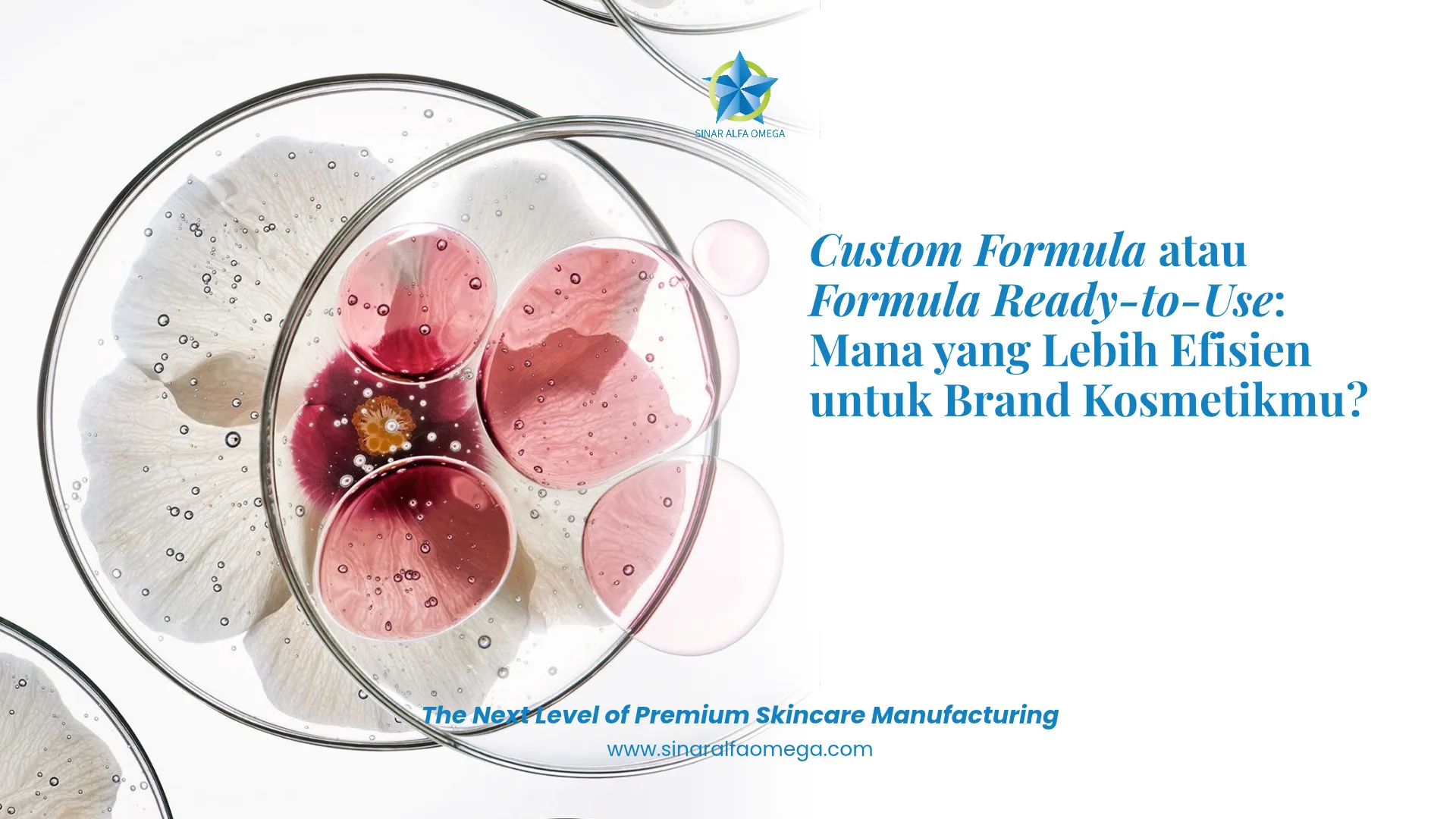Custom Formula atau Formula Ready-to-Use: Mana yang Lebih Efisien untuk Brand Kosmetikmu?